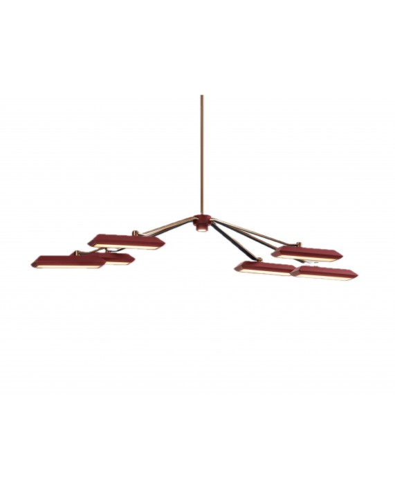 Bert Frank Rinato Linear 6 Chandelier